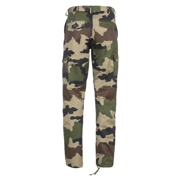 Pantalon 6 poches camo