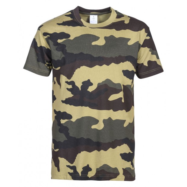 Pack de 3 t-shirts dont 1 camo