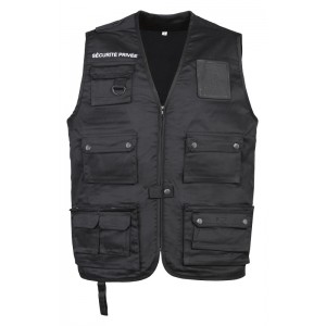 Gilet reporter sécurité privée