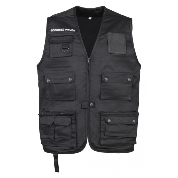 Gilet reporter sécurité privée
