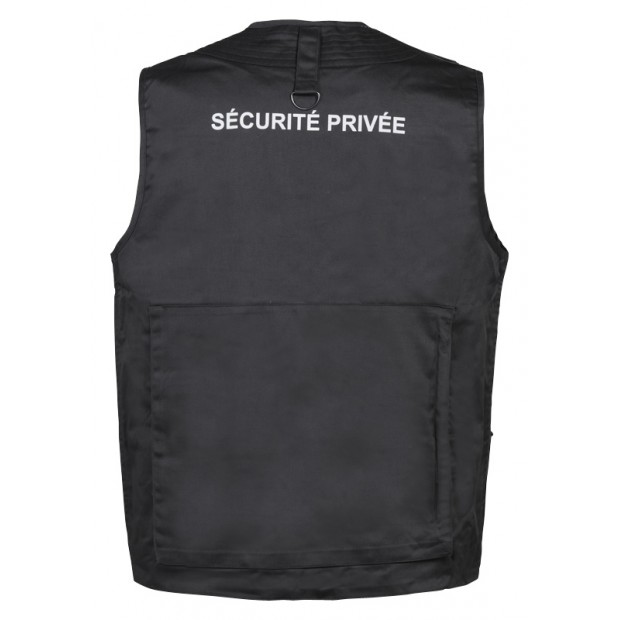 Gilet reporter sécurité privée