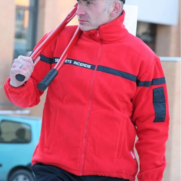Blouson polaire sécurité incendie