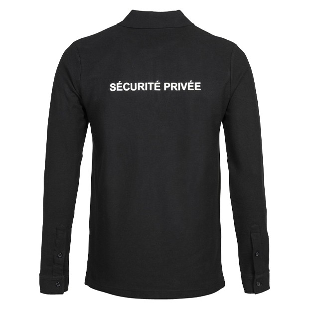 Chemise F1 manches longues sécurité privée