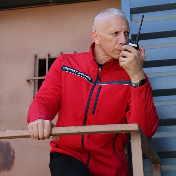 Blouson polaire sécurité incendie