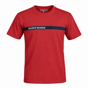 T-shirt sécurité incendie