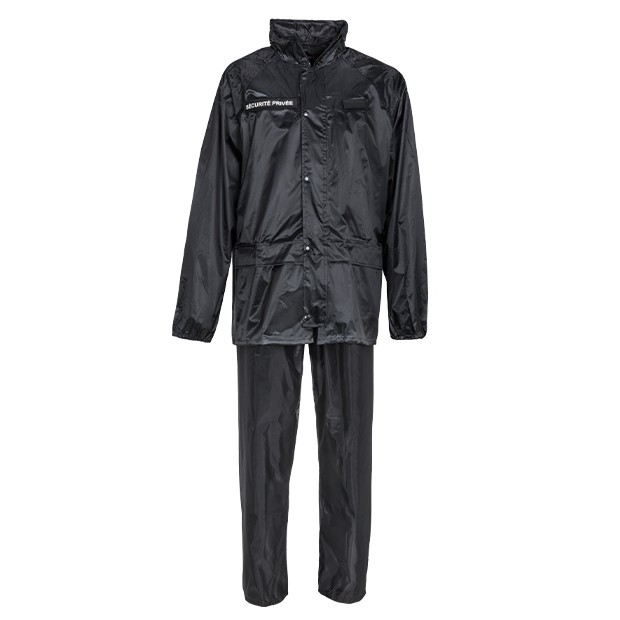Tenue de pluie Sécurité privée