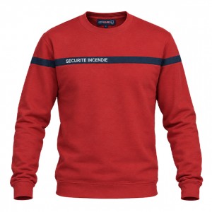 Sweat-shirt sécurité incendie