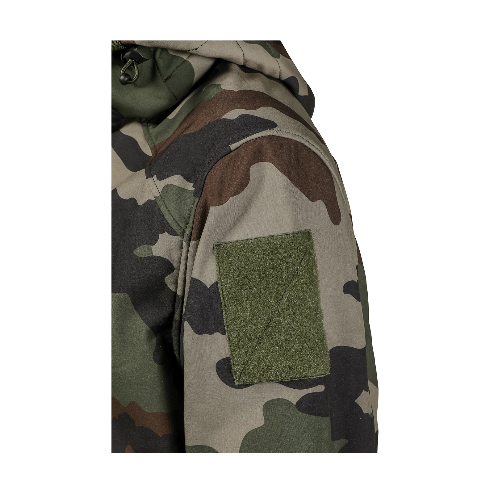 Blouson Softshell Camouflage City Guard - Imperméable, Respirant, 5 Poches Zippées